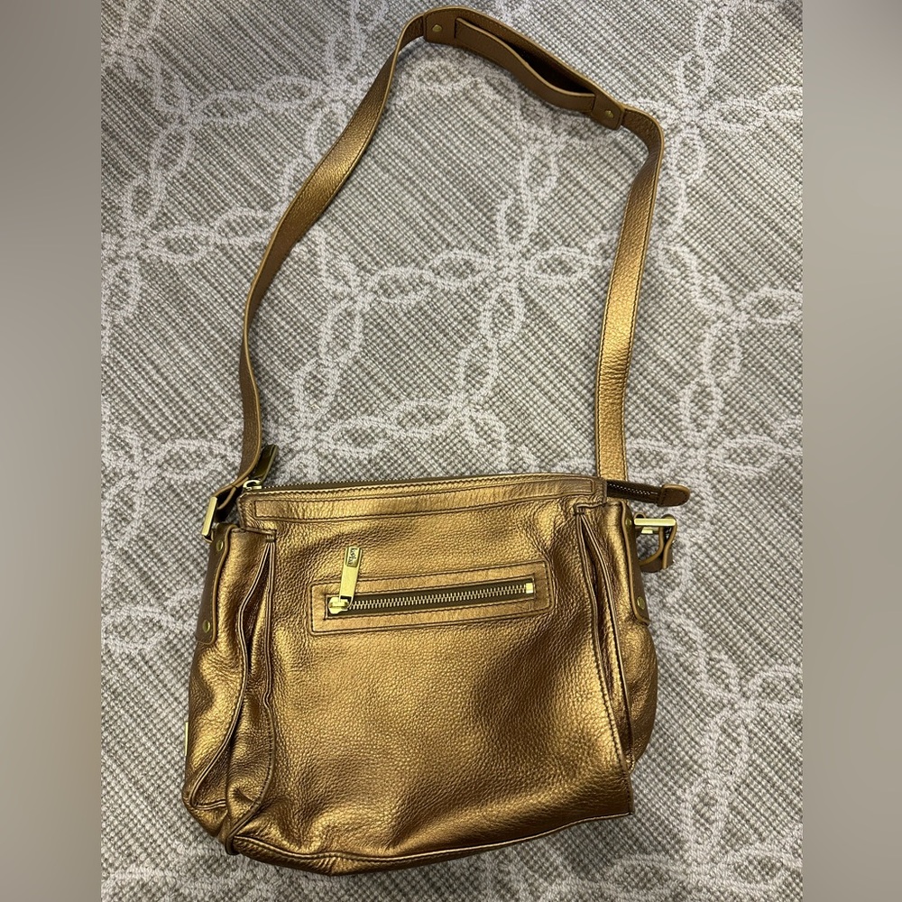 Kooba Gold Cross Body Bag